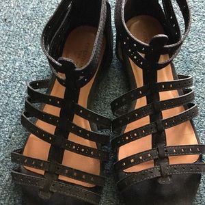 Black Summer sandals